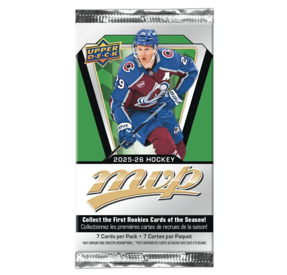 Karty 25/26 UD MVP Hockey Blaster