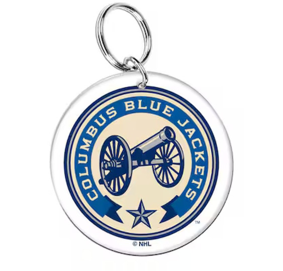Přívěšek Premium Acrylic Columbus Blue Jackets