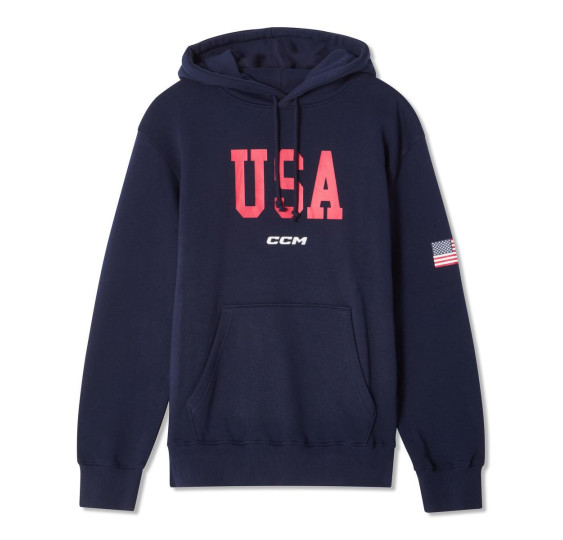 Mikina CCM Flag USA SR
