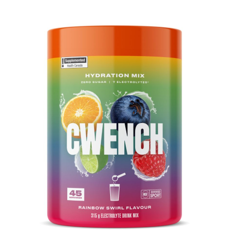 Nápoj Cwench Hydration Rainbow Swirl 315g