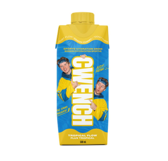 Nápoj Cwench Ready to Drink Chippy Tropical Flow 500ml