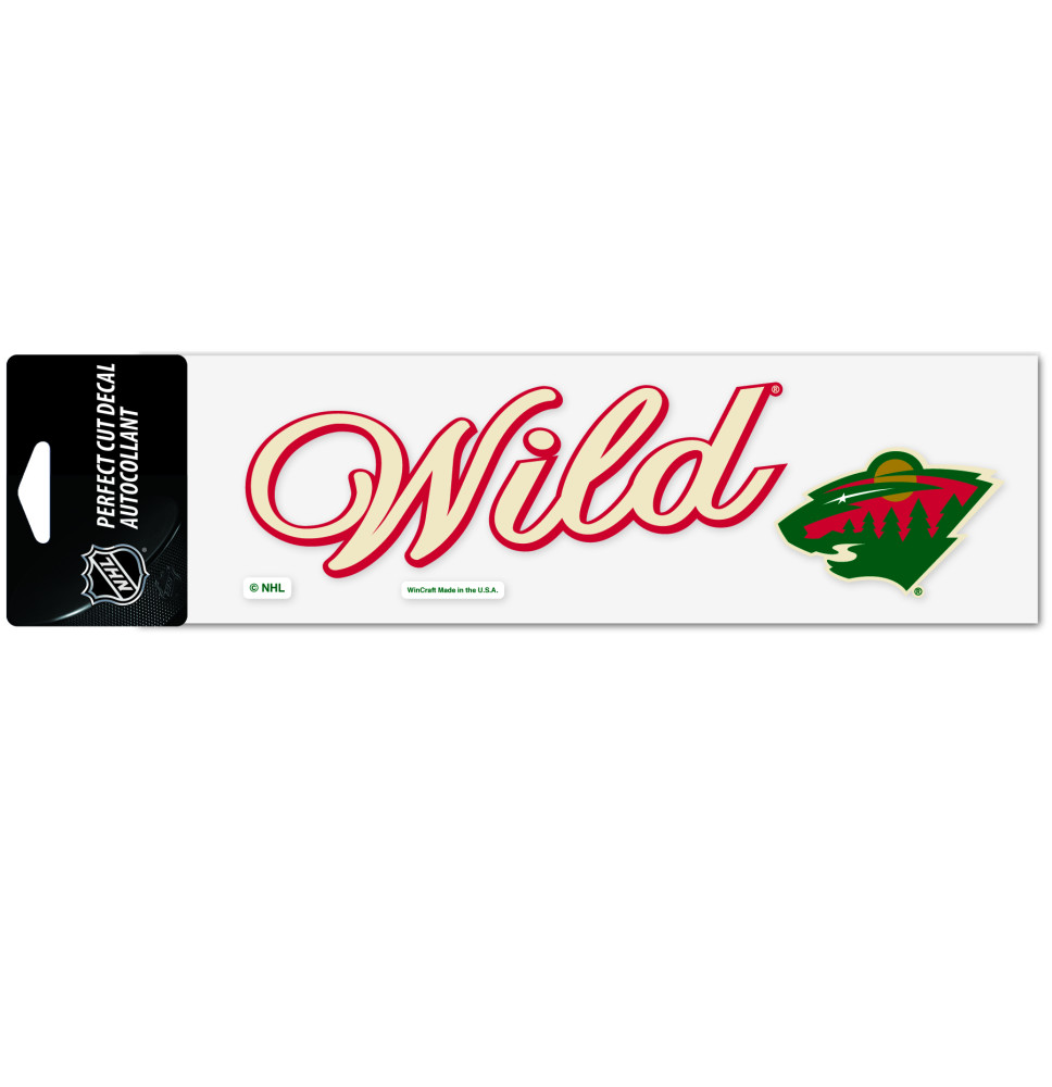 Samolepky Team Minnesota Wild