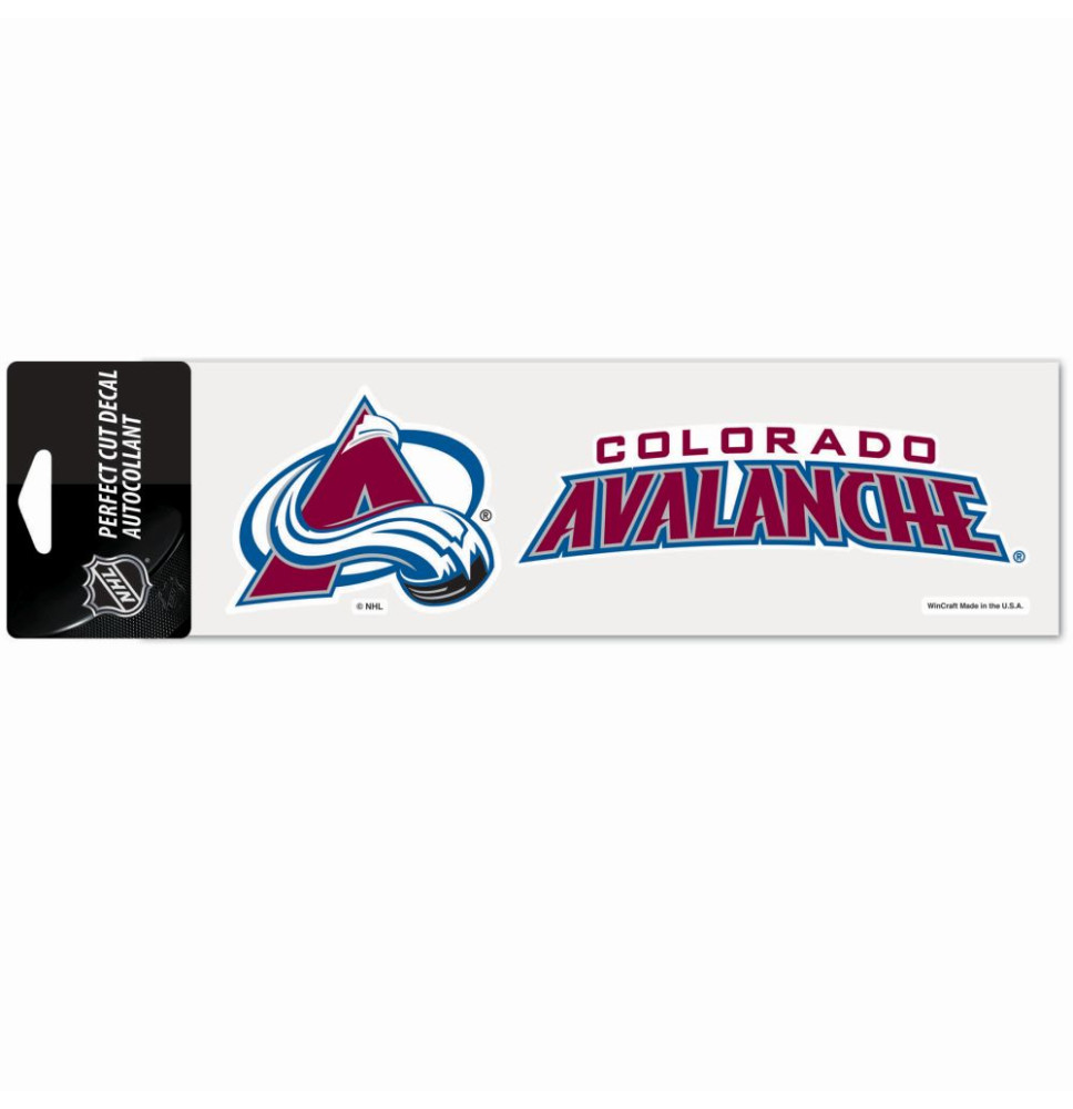 Samolepky Team Colorado Avalanche