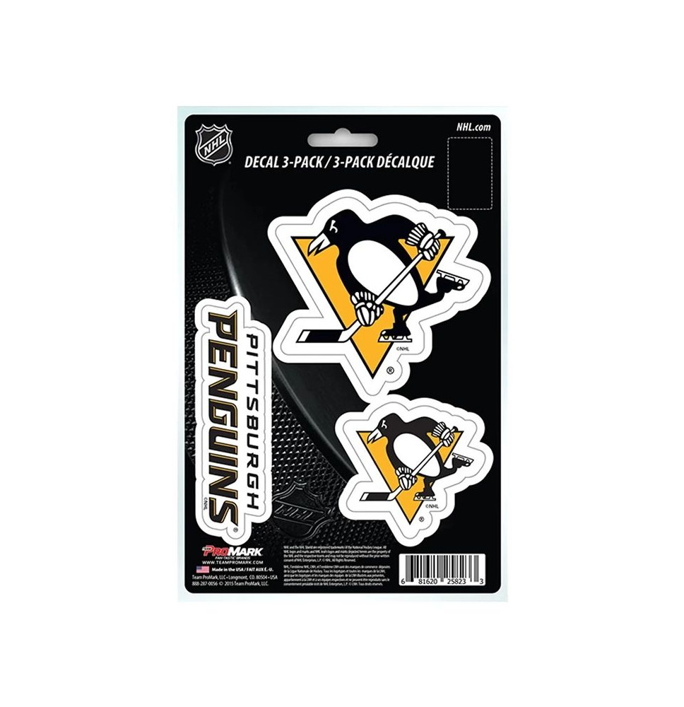 Samolepky Team Die Pittsburgh Penguins