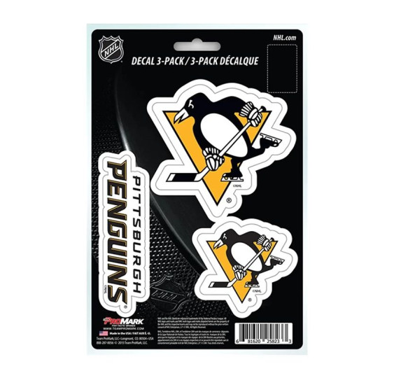 Samolepky Team Die Pittsburgh Penguins