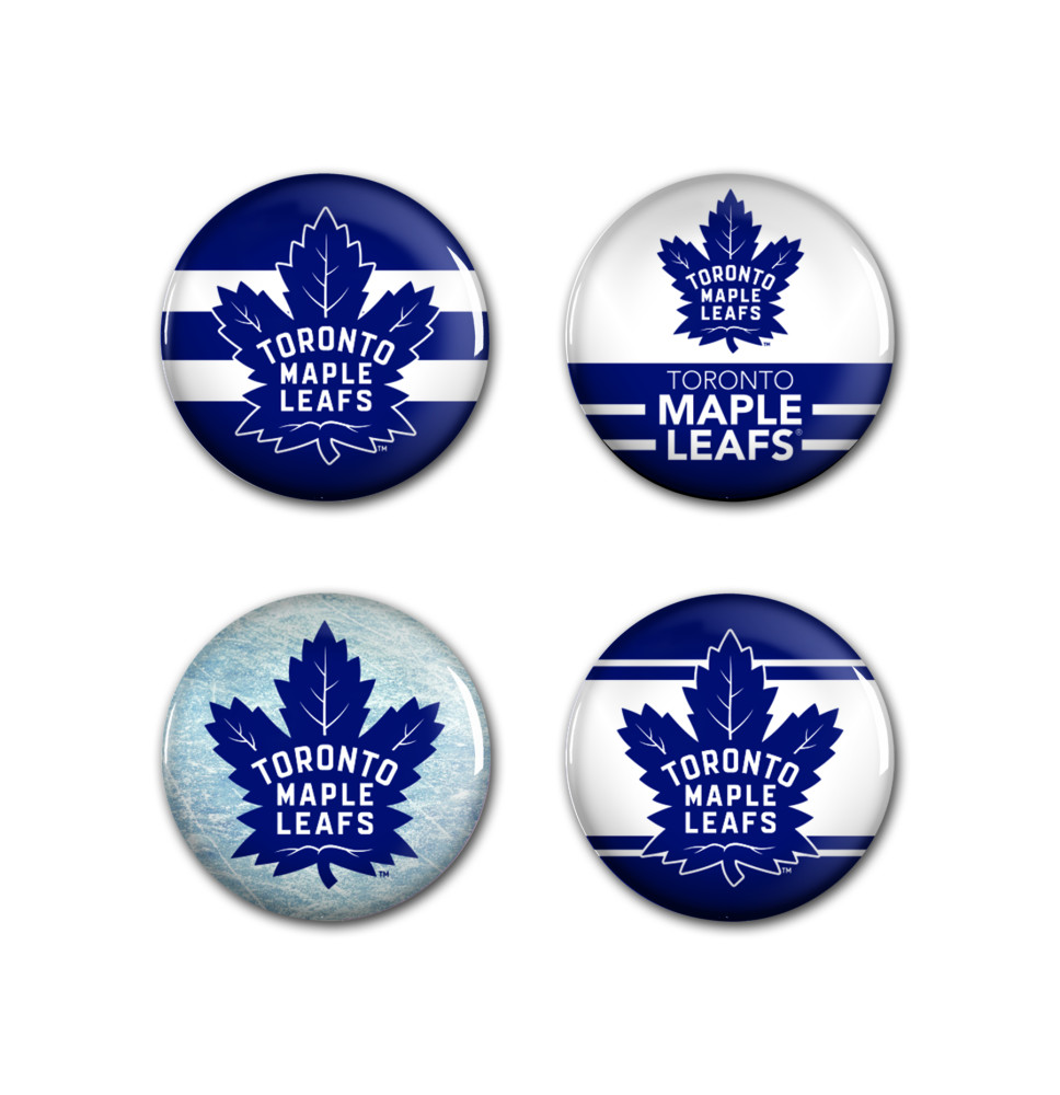 Odznaky Toronto Maple Leafs 4set