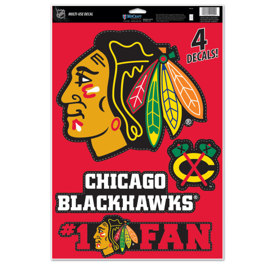 Samolepky Multi Chicago Blackhawks