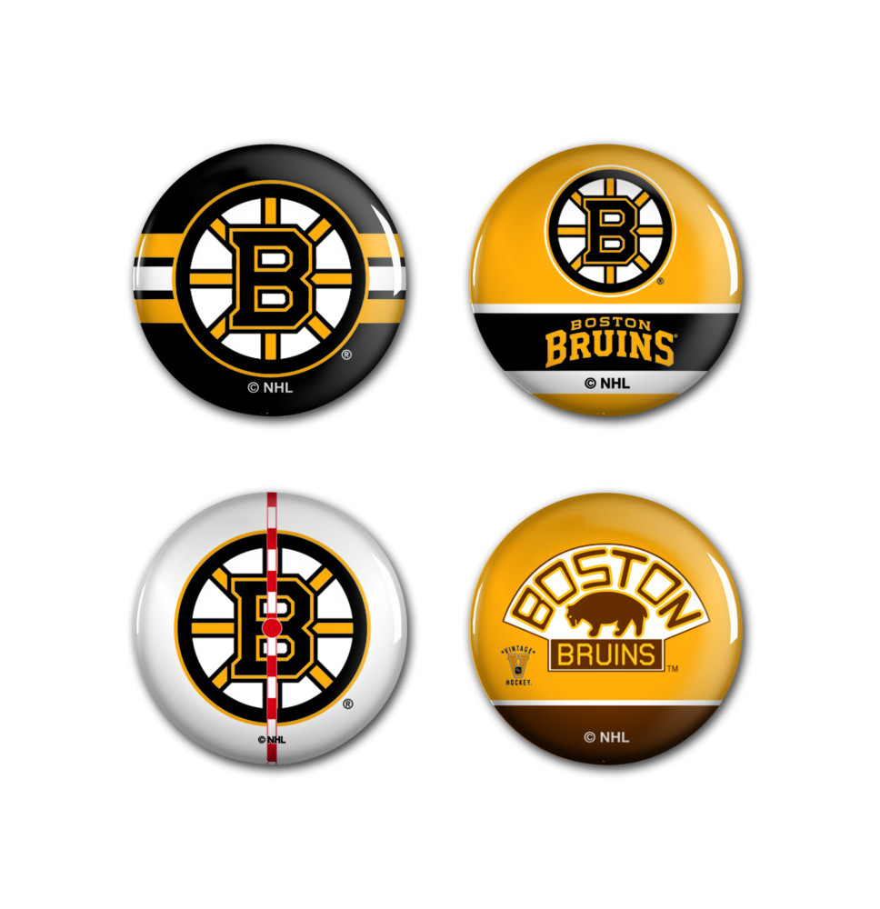 Odznaky Boston Bruins 4set