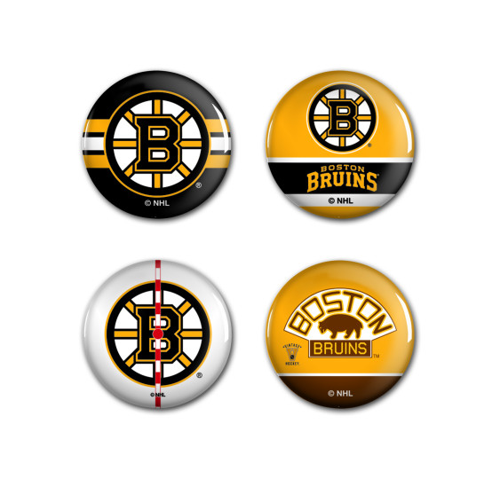 Odznaky Boston Bruins 4set