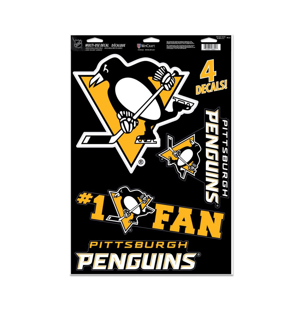Samolepky Multi Pittsburgh Penguins