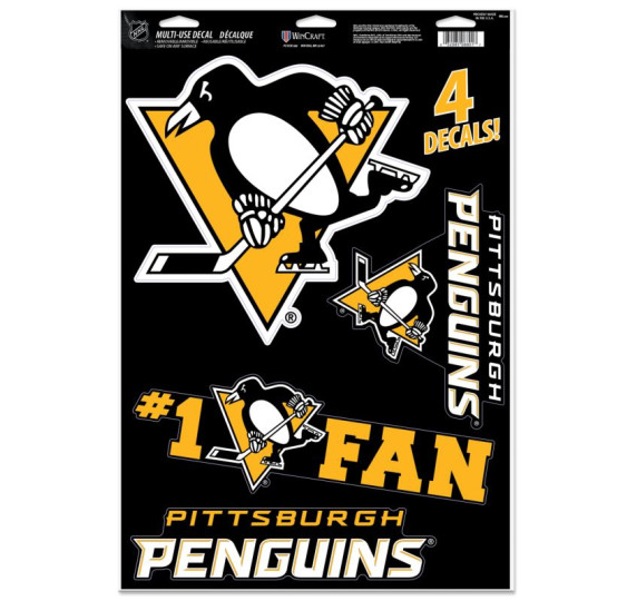 Samolepky Multi Pittsburgh Penguins
