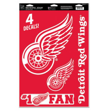 Samolepky Multi Detroit Red...