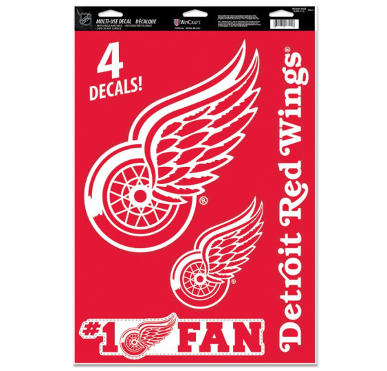 Samolepky Multi Detroit Red Wings
