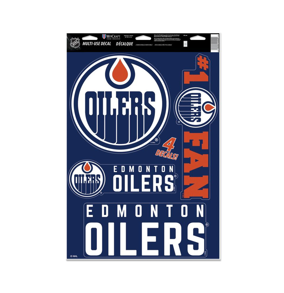 Samolepky Multi Edmonton Oilers