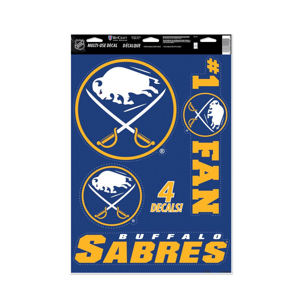 Samolepky Multi Buffalo Sabres