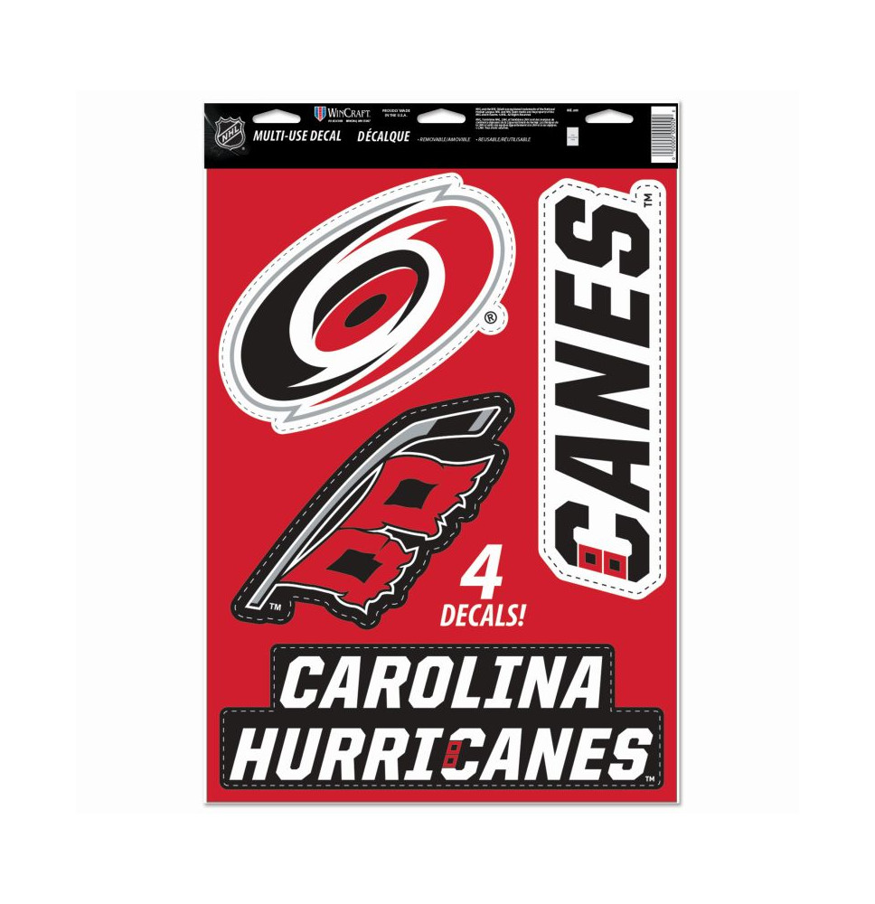 Samolepky Multi Carolina Hurricanes