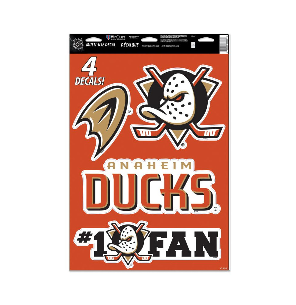 Samolepky Multi Anaheim Ducks