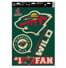 Samolepky Multi Minnesota Wild
