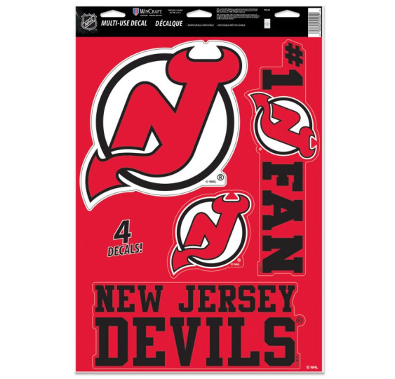 Samolepky Multi New Jersey Devils