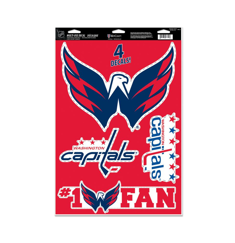 Samolepky Multi Washington Capitals