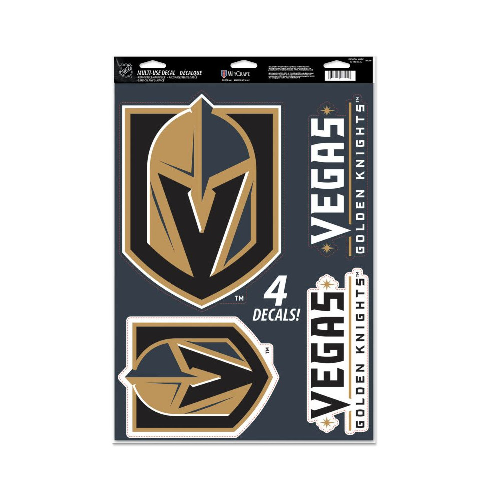 Samolepky Multi Vegas Golden Knights