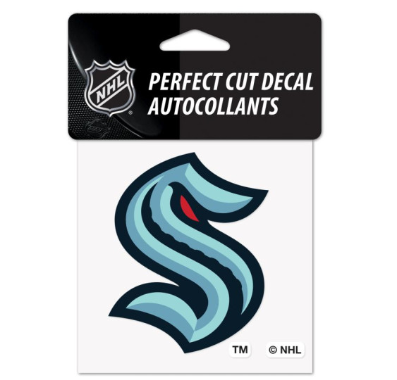 Samolepka Seattle Kraken Perfect Cut Decal 10x10