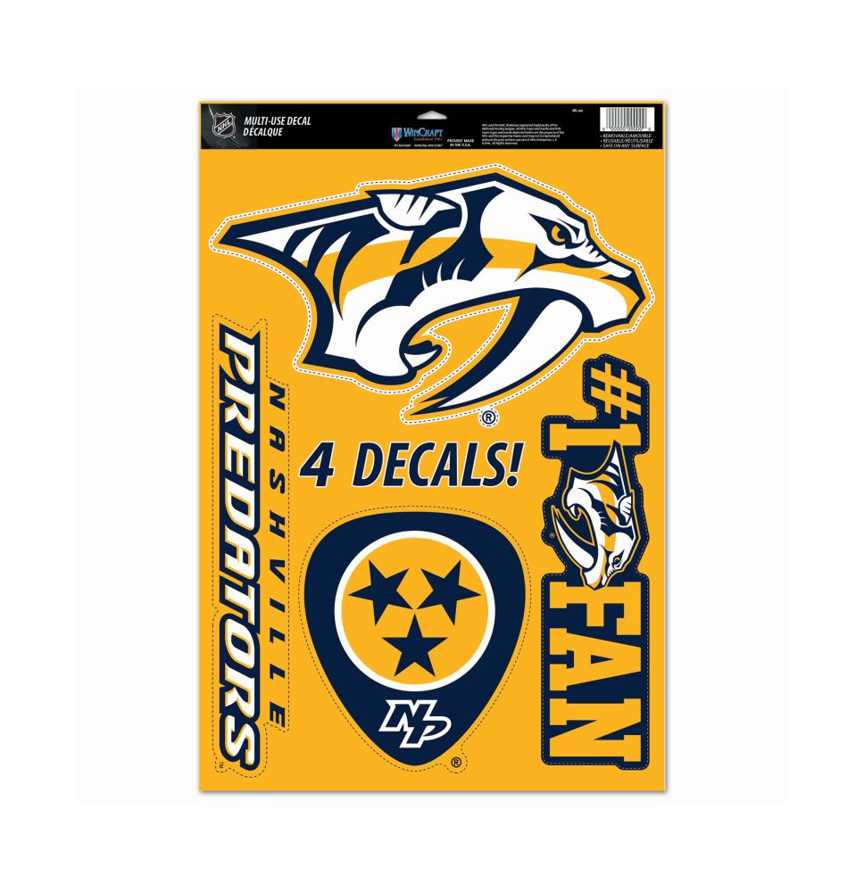 Samolepky Multi Nashville Predators