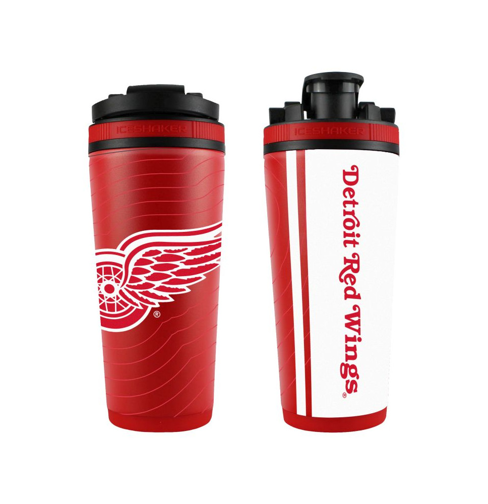 Shaker Stainless Steel Detroit Red Wings