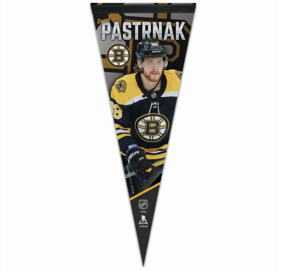 Vlajka Premium Boston Bruins Pastrňák