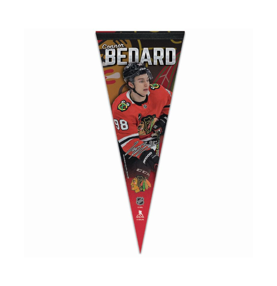 Vlajka Premium Chicago Blackhawks Bedard