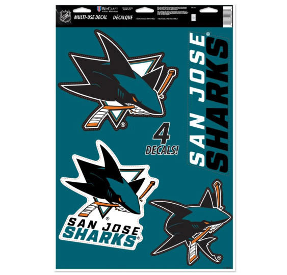 Samolepky Multi San Jose Sharks