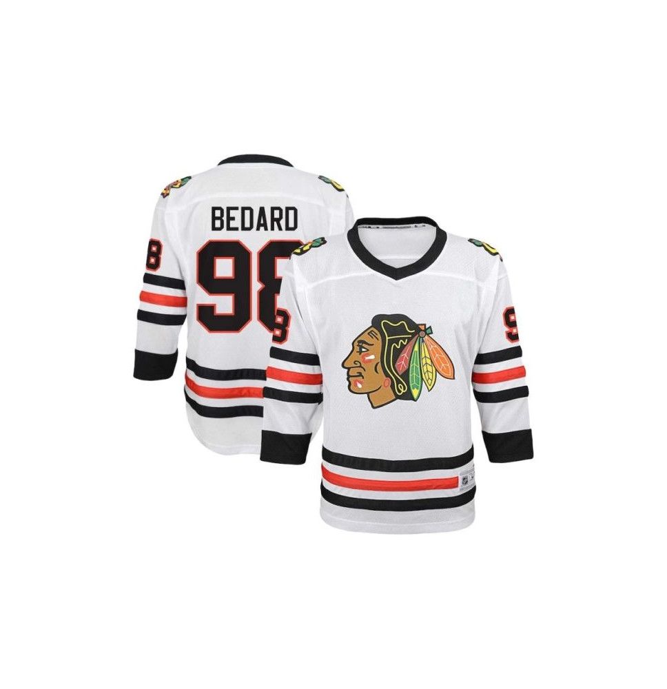 Dres Replica Away Chicago Blackhawks Bedard JR