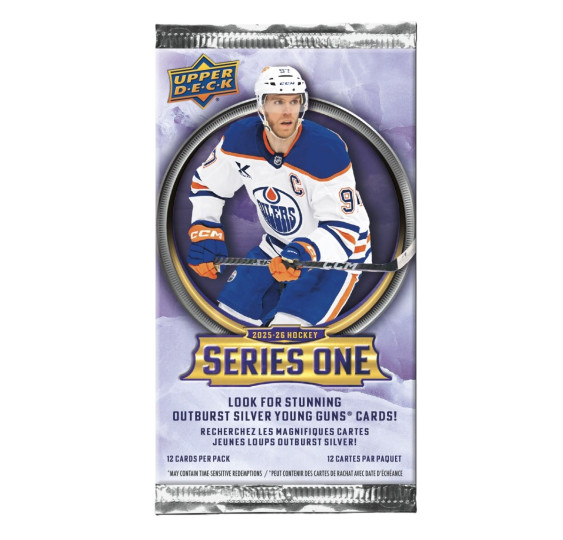 Karty 25/26 UD Series 1 Hockey Tin