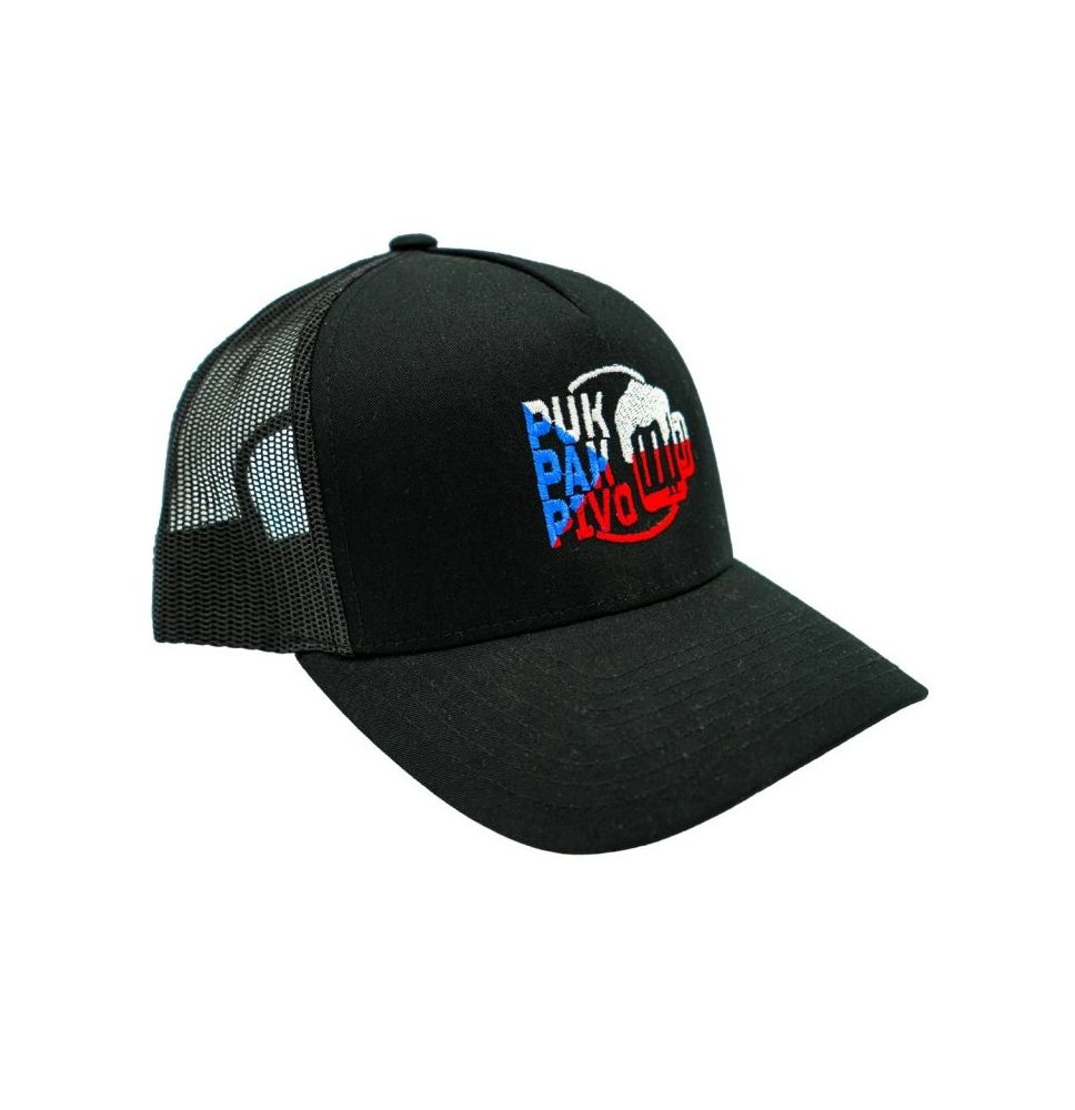 Kšiltovka PukPakPivo Trucker Vlajka CZE SR