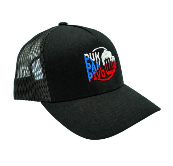 Kšiltovka PukPakPivo Trucker Vlajka CZE SR