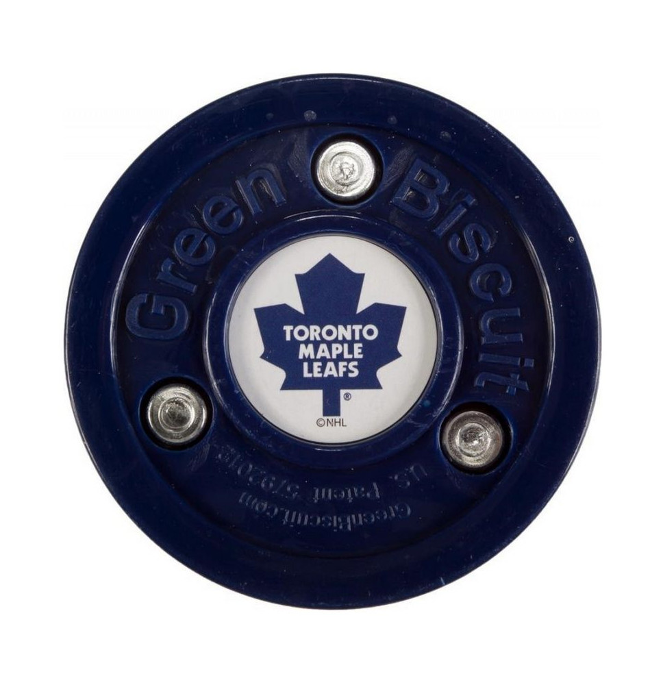 Puk Green Biscuit Toronto Maple Leafs