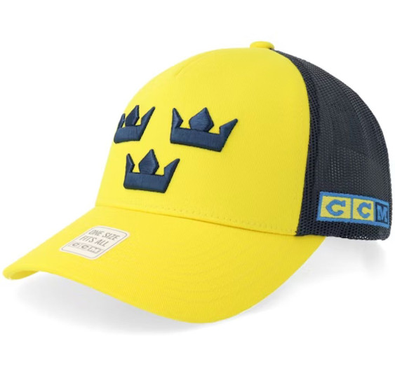 Kšiltovka CCM Flag Sweden Trucker SR