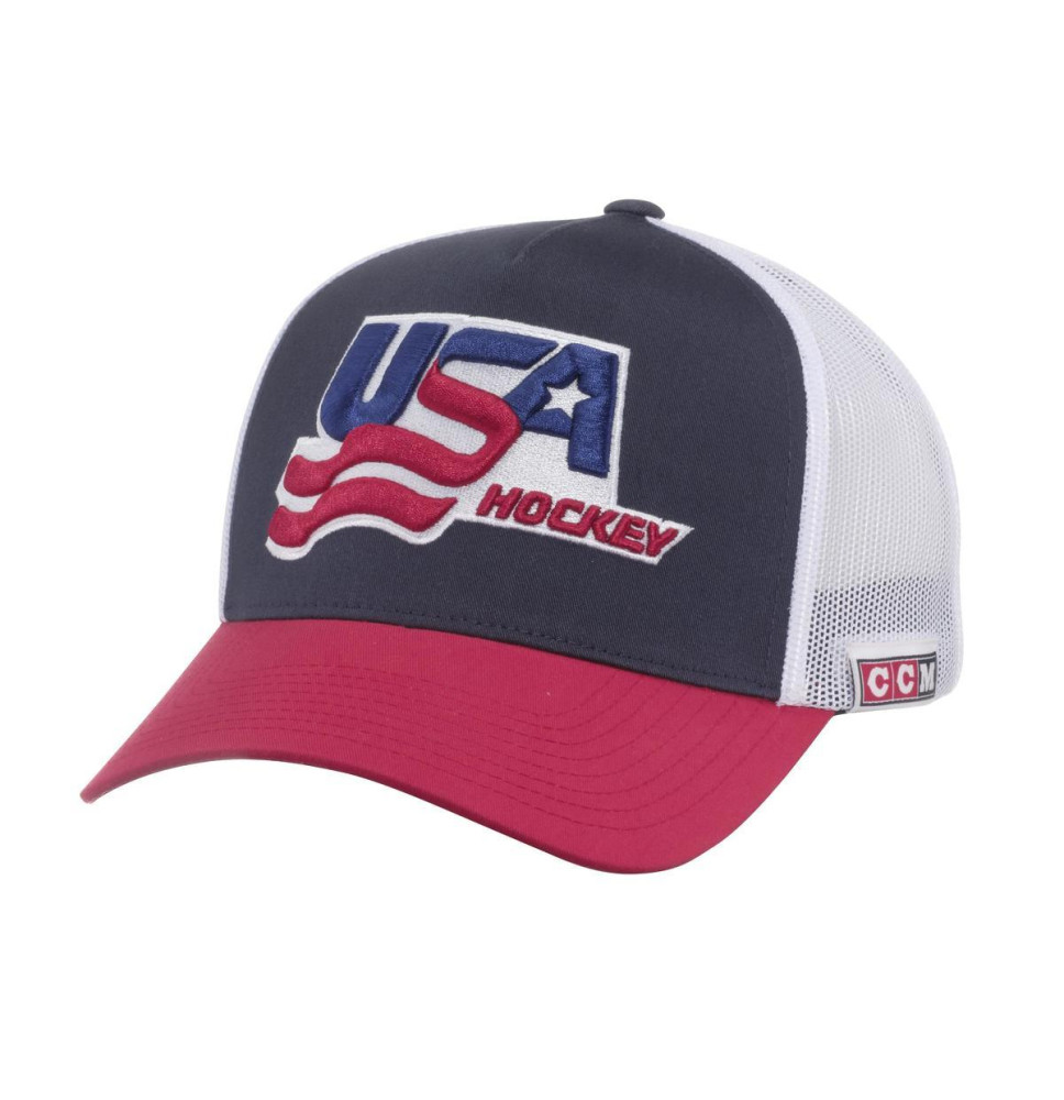 Kšiltovka CCM Flag USA Trucker SR