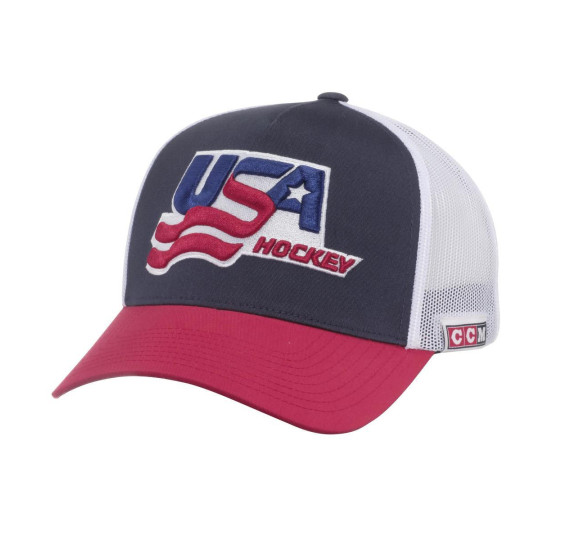 Kšiltovka CCM Flag USA Trucker SR