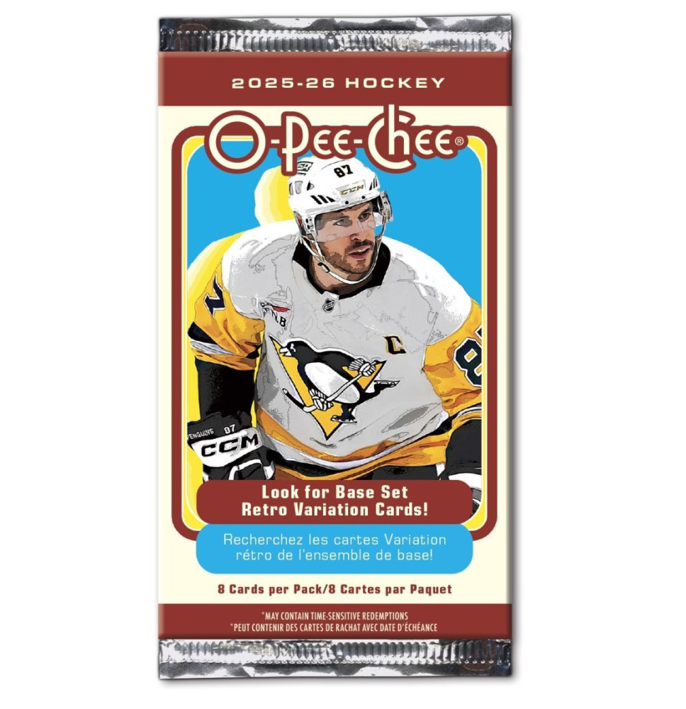 Karty 25/26 UD O-Pee-Chee Hockey Blaster
