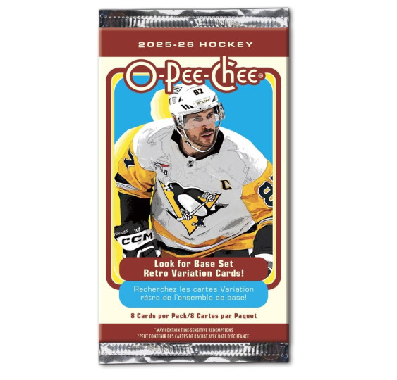 Karty 25/26 UD O-Pee-Chee Hockey Blaster