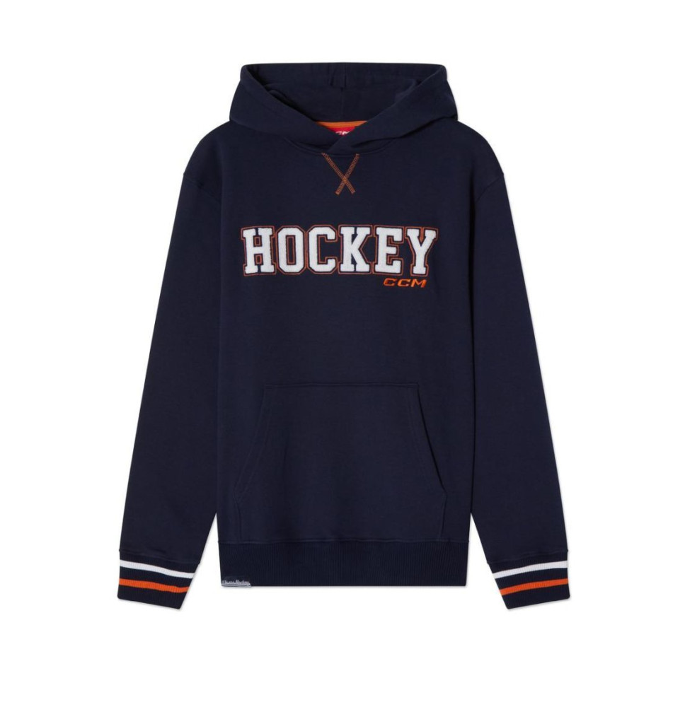 Mikina CCM Stripe Hood SR