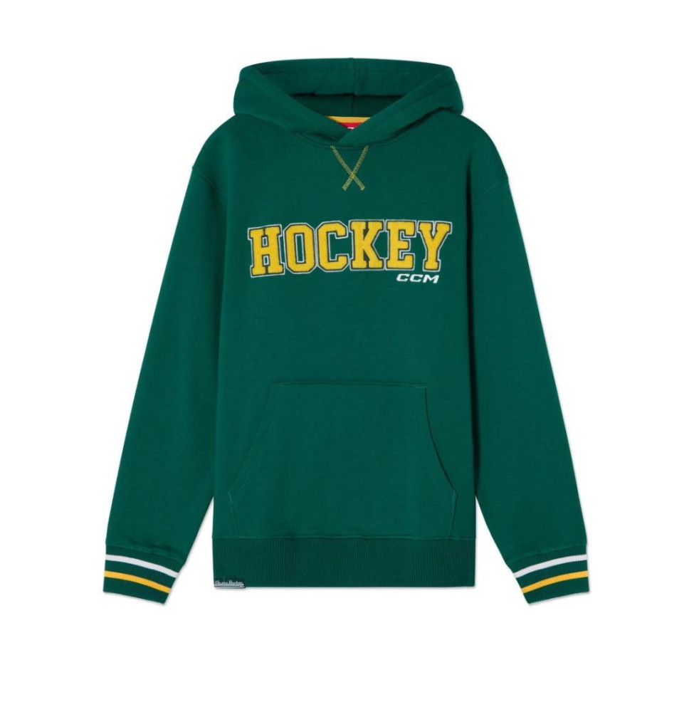 Mikina CCM Stripe Hood SR