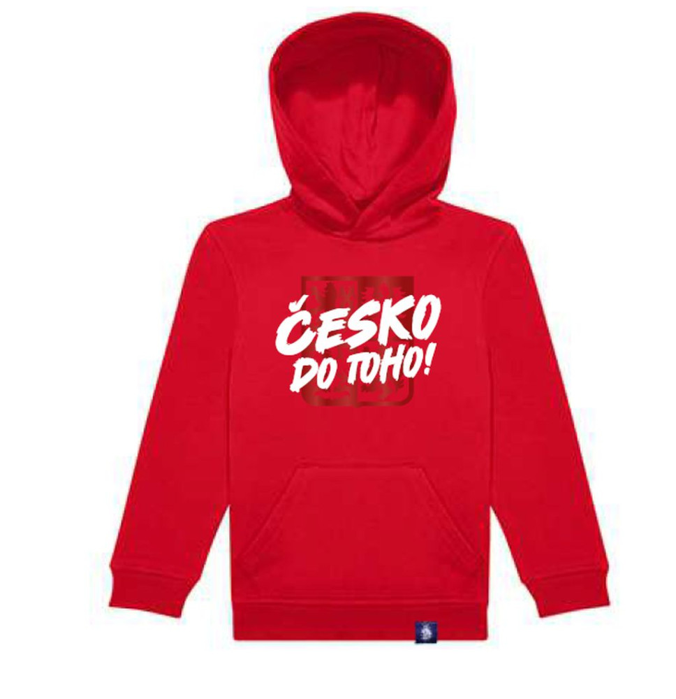 Mikina Český hokej Česko do toho! JR