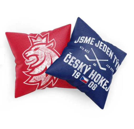 Polštář Český hokej Jeden tým