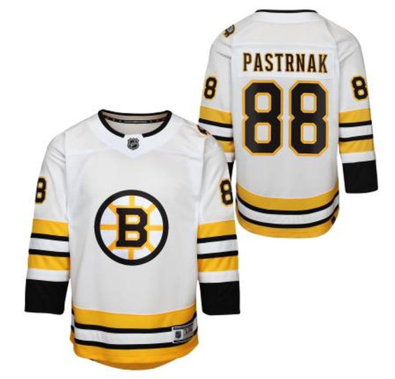Dres Replica Away Boston Bruins Pastrňák JR