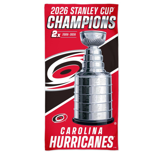 Ručník 2026 Carolina Hurricanes Stanley Cup Champions