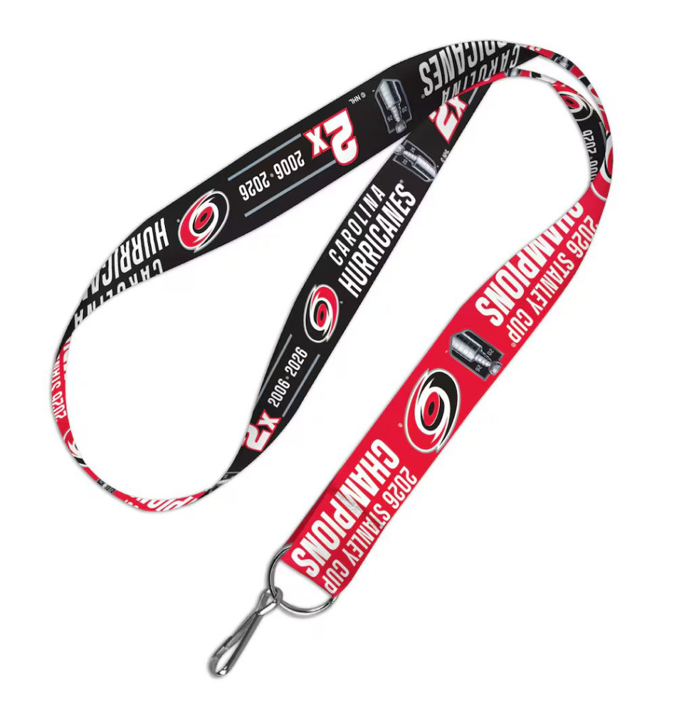 Šňůrka 2026 Carolina Hurricanes Stanley Cup Champions