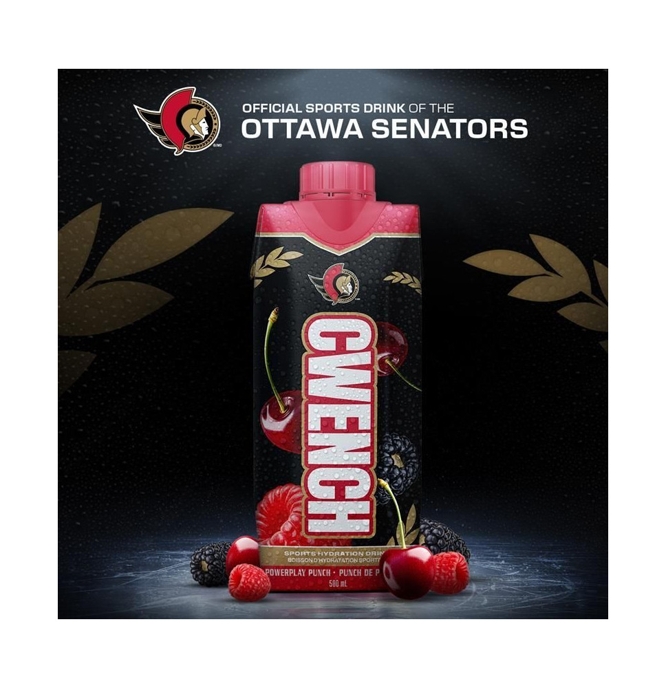 Nápoj Cwench Ready To Drink Power Play Punch Ottawa Senators
