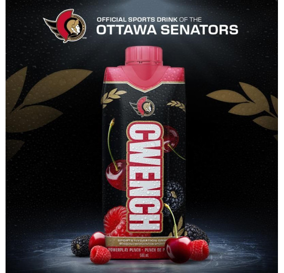 Nápoj Cwench Ready To Drink Power Play Punch Ottawa Senators